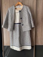 Set jurk en vestje Marie Méro maat 42, Blauw, Maat 42/44 (L), Marie Méro, Ophalen of Verzenden