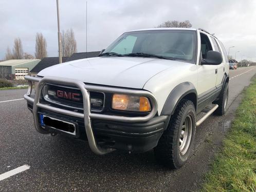 GMC Jimmy 1996 V6 LPG Duitse papieren, Auto's, GMC, Overige modellen, LPG, Automaat, Wit, Zwart, Leder, Vierwielaandrijving, Ophalen