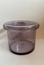 Pot en verre violet pour projets déco, Comme neuf, Enlèvement ou Envoi