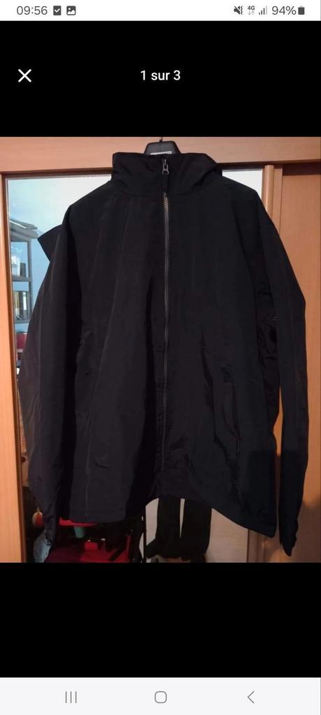 Manteau 4 XL, Vêtements | Hommes, Vestes | Hiver, Comme neuf, Bleu, Enlèvement ou Envoi