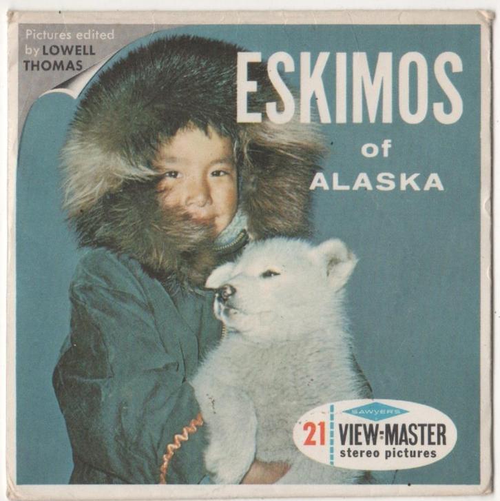 View-master Eskimo's of Alaska A 102, Antiek en Kunst, Antiek | Speelgoed, Ophalen of Verzenden