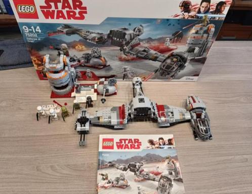 Lego star wars 75202 defense of crait, Kinderen en Baby's, Speelgoed | Duplo en Lego, Nieuw, Lego, Complete set, Ophalen of Verzenden