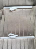 Gordijnen, Huis en Inrichting, Stoffering | Gordijnen en Lamellen, Ophalen, 200 cm of meer, Beige, Zo goed als nieuw