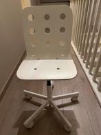 Bureaustoel IKEA Jules wit, Comme neuf, Chaise de bureau, Enlèvement ou Envoi, Blanc