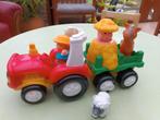 Tracteur Little People avec des animaux, fais du son et de l, Enfants & Bébés, Comme neuf, Enlèvement