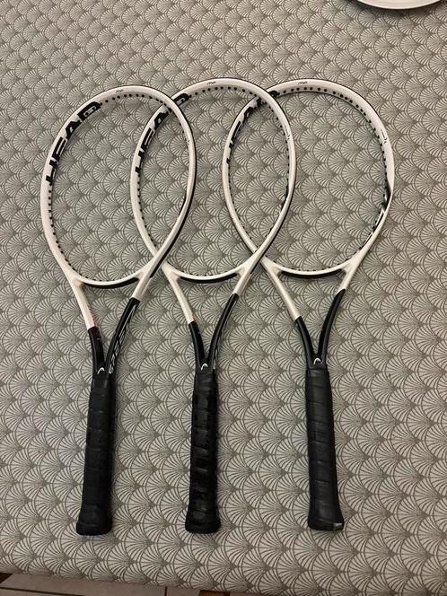 HEAD professional tennis rackets, Sport en Fitness, Tennis, Gebruikt, Racket, Head, L4, Ophalen of Verzenden