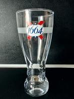 Bierglas 1664 gesigneerd Jérôme Hatt, Verzamelen, Biermerken, Ophalen of Verzenden, Zo goed als nieuw