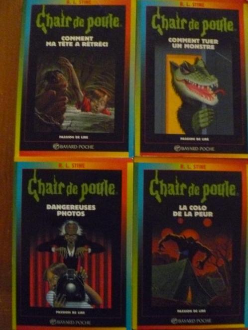 R.L.Stine: Chair de poule 1,3, 10, 15 ,16, 27, 34, Livres, Livres pour enfants | Jeunesse | 10 à 12 ans, Enlèvement ou Envoi