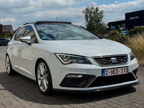 Seat Leon FR 1.4 TSI, Auto's, Seat, Particulier, Leon, Android Auto, Benzine, Euro 6, 5 deurs, Handgeschakeld, Wit, Zwart, Alcantara