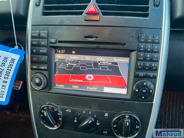 MERCEDES B KLASSE W245 navigatie radio 2005-2011, Auto-onderdelen, Dashboard en Schakelaars, Mercedes-Benz, Gebruikt