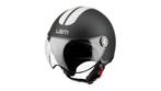 Motorhelmen; LEM: Helm wit en zwart  XS, M, L, XL, Motoren, XS, Dames, Jethelm, Ophalen