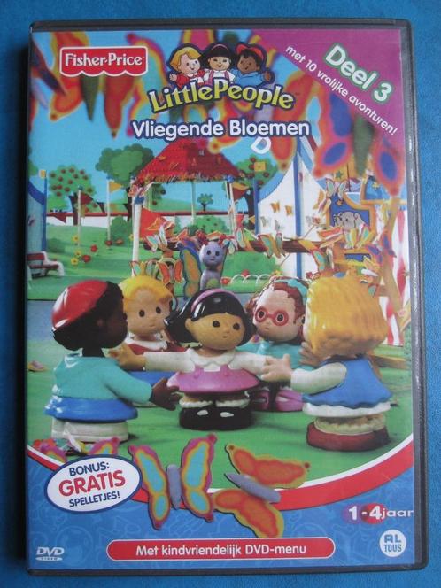 Little People Vliegende Bloemen, Cd's en Dvd's, Dvd's | Kinderen en Jeugd, Zo goed als nieuw, Tv fictie, Poppen, Alle leeftijden