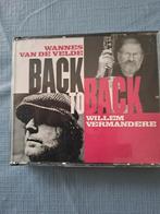 2 cd  back to back wannes van de velde & willem  vermandere, Cd's en Dvd's, Ophalen of Verzenden, Zo goed als nieuw