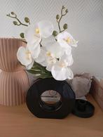 Vase à beignets avec orchidée, Maison & Meubles, Enlèvement, Neuf