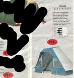 Piramidetent Condor, 3 à 4 personen, compleet met binnentent, Caravans en Kamperen, Tenten, Ophalen, Gebruikt, Tot en met 4