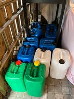 Bidons 25L uitgespoeld, Minder dan 75 liter, Ophalen, Zo goed als nieuw, Kunststof