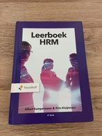 Leerboek HRM, Nieuw, Hogeschool, Ophalen, Albert Kampermann & Frits