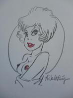 Portfolio Natasja - F. Walthéry met originele tekening - AE, Enlèvement ou Envoi