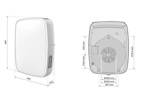 Sonair 3.0 decentrale ventilatie suskast * Aeropac, Doe-het-zelf en Bouw, Ventilatie en Afzuiging, Nieuw, Ventilator en Afzuiger
