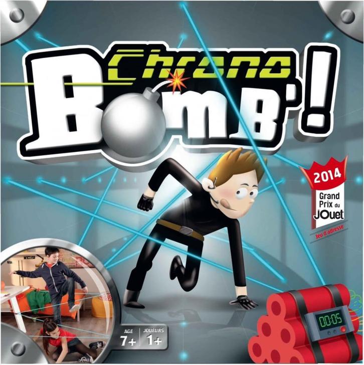 Spel - Chrono Bomb! - 7+, Hobby en Vrije tijd, Gezelschapsspellen | Bordspellen, Gebruikt, Een of twee spelers, Drie of vier spelers