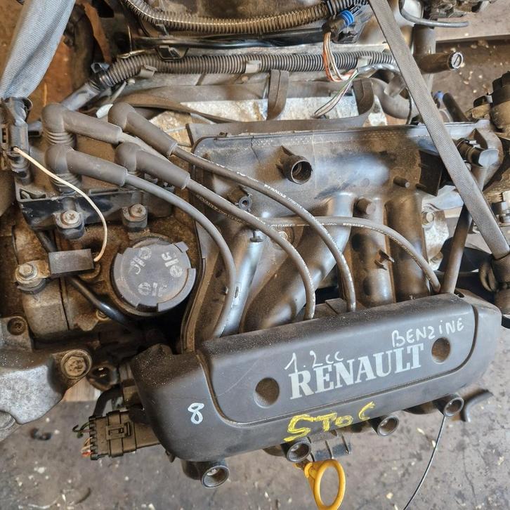 Motor Renault 1.2 Benzine, Auto-onderdelen, Motor en Toebehoren, Audi, BMW, Citroën, Fiat, Mini, Peugeot, Renault, Seat, Toyota