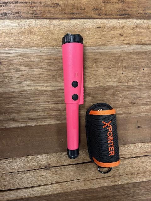 pas ingeruild - Quest Xpointer pinpointer pink, Hobby en Vrije tijd, Metaaldetectors, Gebruikt, Meer dan 30 cm, Overige merken