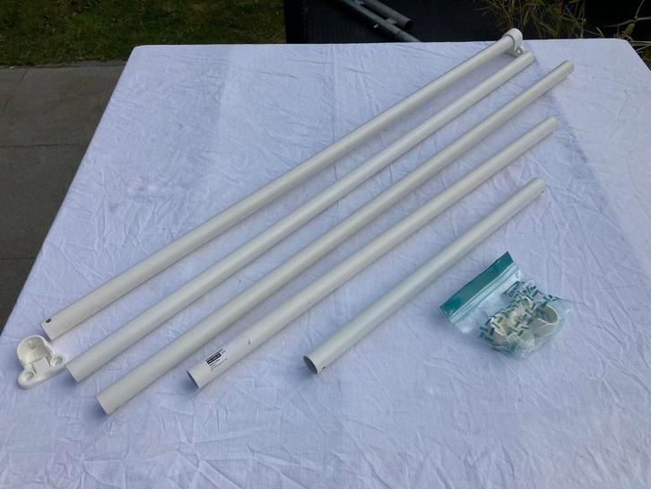 Ikea Pax - Komplement kledingroedes wit of beige, Huis en Inrichting, Kasten | Kleerkasten, Gebruikt, 50 tot 100 cm, Ophalen