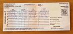 Standard Multi NMBS 5 enkele reizen, Tickets & Billets, Transports en commun, Train, Billet normal