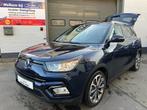 veel opties en weinig km, Autos, SsangYong, SUV ou Tout-terrain, 5 places, 1596 cm³, Bleu