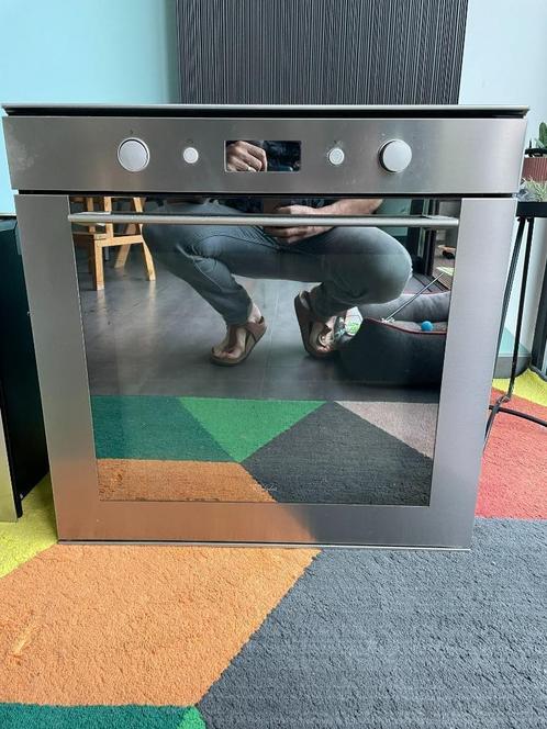 Whirlpool warmeluchtoven 755IX, Elektronische apparatuur, Ovens, Gebruikt, Inbouw, Oven met grill, 60 cm of meer, 45 tot 60 cm