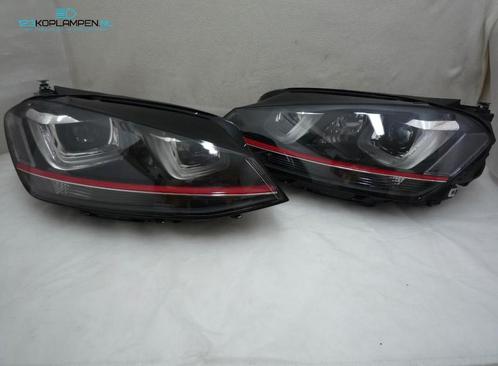 Volkswagen Golf 7 GTI Bi-Xenon LED koplamp koplampen, Auto-onderdelen, Verlichting, Volkswagen, Gebruikt, Verzenden