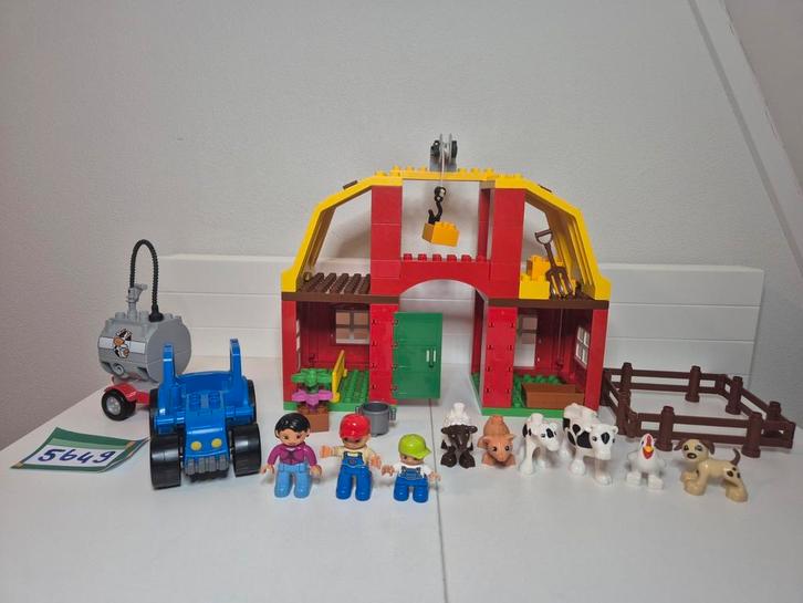 LEGO Duplo Ville De grote Boerderij– Set 5649 – Compleet, Enfants & Bébés, Jouets | Duplo & Lego, Comme neuf, Duplo, Ensemble complet