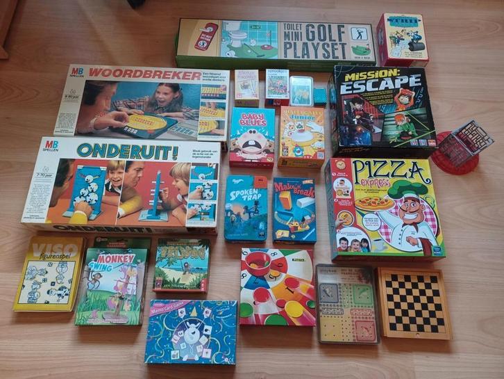 Heel veel spelletjes in zeer goede staat, Hobby en Vrije tijd, Gezelschapsspellen | Bordspellen, Gebruikt, Ophalen
