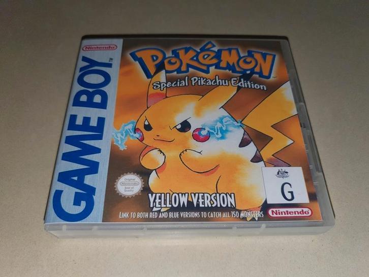 Pokemon Yellow Version Game Boy GB Game Case, Games en Spelcomputers, Games | Nintendo Game Boy, Zo goed als nieuw, Verzenden