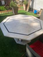marmeren tafel, ook voor tuin, Tuin en Terras, Ophalen
