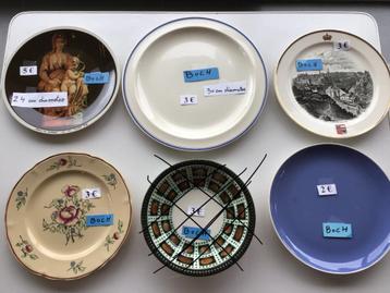 11 antieke borden "BOCH" beschikbaar voor biedingen
