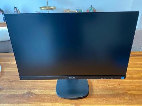 Monitor scherm Philips 243S7E 24 inch, Computers en Software, Monitoren, Zo goed als nieuw, 60 Hz of minder, HDMI, VGA, In hoogte verstelbaar