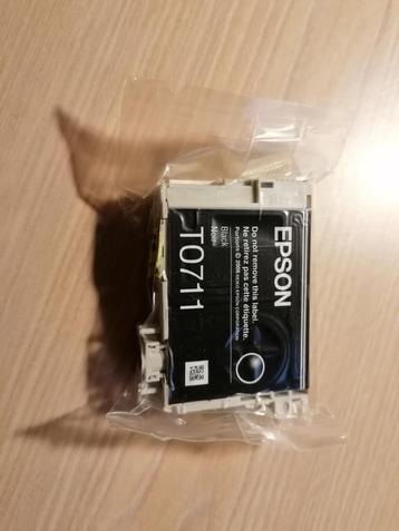 Epson T0711 Inktcartridge - Zwart *NIEUW*