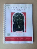 Parts Manual: Wurlitzer 1080 (1947) jukebox nieuw !!, Verzenden, Wurlitzer