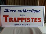 Geëmailleerde plaat Rochefort, Ophalen of Verzenden, Zo goed als nieuw, Reclamebord, Plaat of Schild, Overige merken