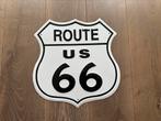 Réplique d'enseigne en métal Route 66, Comme neuf, Enlèvement ou Envoi, Panneau publicitaire