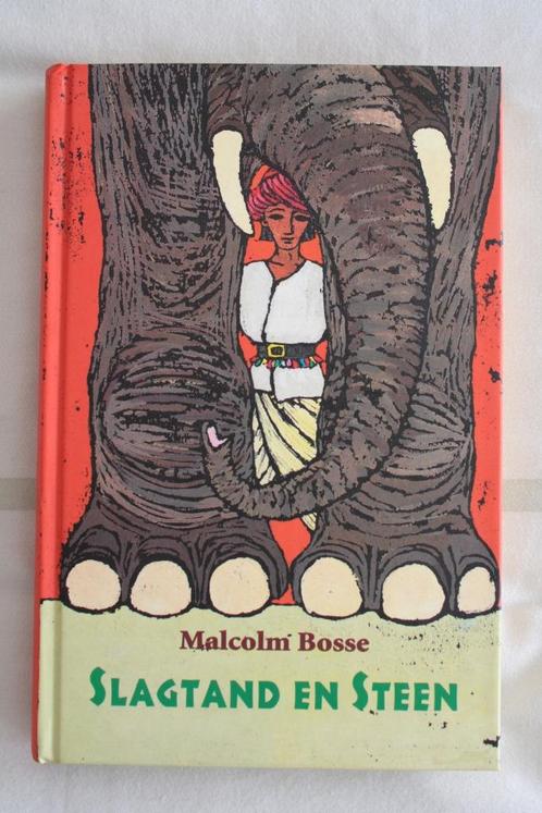 Slagtand en steen - Malcolm Bosse - zgan, Livres, Livres pour enfants | Jeunesse | 13 ans et plus, Comme neuf, Fiction, Enlèvement ou Envoi