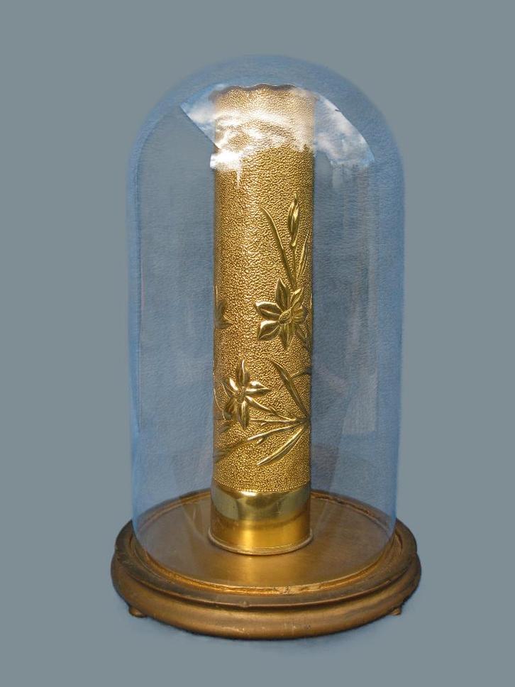 Hoge vintage fijne glazen stolp 42cm, Antiek en Kunst, Antiek | Glaswerk en Kristal, Ophalen