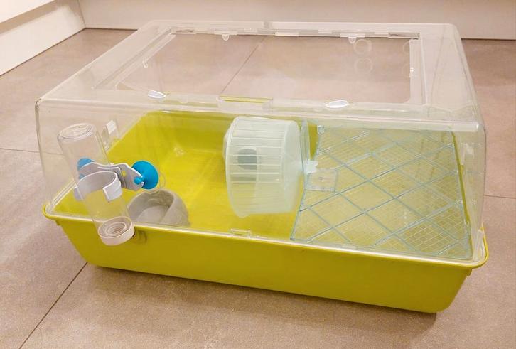 Ferplast hamsterkooi voor kleine knaagdieren, Dieren en Toebehoren, Knaagdieren en Konijnen | Hokken en Kooien, Zo goed als nieuw
