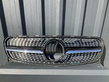 Bumper Grill Diamond Mercedes GLA W156 2013-2016 Gril 21109 beschikbaar voor biedingen