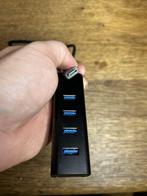 USB-C naar 4-poorts USB-hub – aansluitingen voor pc/laptop, Ophalen, Gebruikt, USB-hub, Laptop