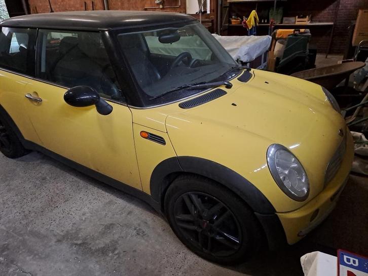 Mini cooper 2004, Auto's, Mini, Particulier, Cooper, Panoramadak, Benzine, 3 deurs, Handgeschakeld, Overige kleuren, Zwart