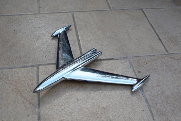 hood ornament embleem Oldsmobile 1956 USA Oldtimer, Antiek en Kunst, Curiosa en Brocante, Ophalen of Verzenden
