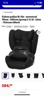 Pallas B i-size 76-150 cm Black Cybex, Kinderen en Baby's, Autostoeltjes, Nieuw, 9 t/m 36 kg, Isofix, Verstelbare rugleuning