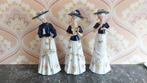 3 porseleinen dames, Ophalen of Verzenden